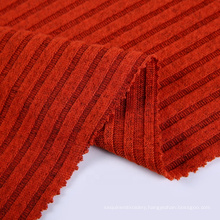 Fast delivery textiles brushed 1x1 hacci rib knit jersey fabric composition